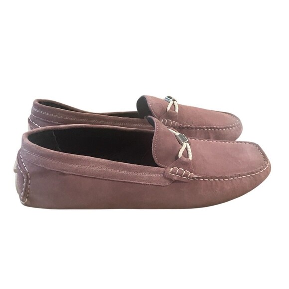Ted Baker London Carlsun 2 Driving Shoes Suede Loafers Men\'s Size 13 Mauve main image 5
